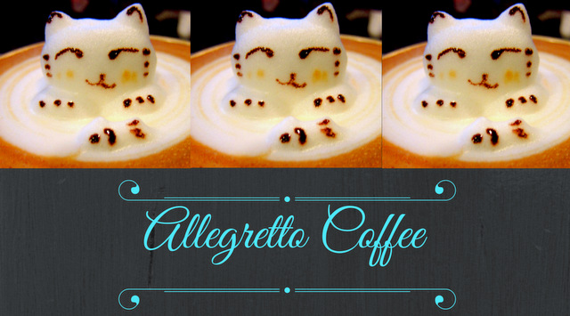 Allegretto has the cutest cappuccino in HK