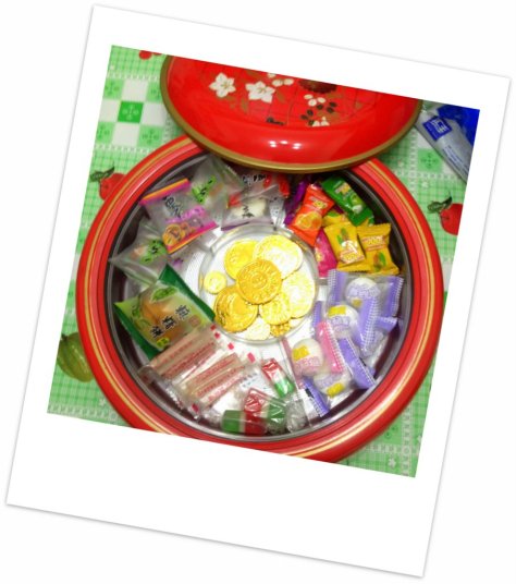 Chinese snack box for Chinese New Year. thesmoodiaries.com